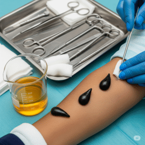 RAKTHAMOKSHANA (Leech Therapy)